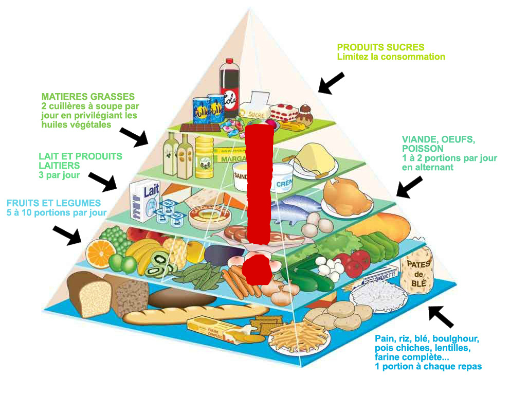 régimes amaigrissants pyramide alimentaire