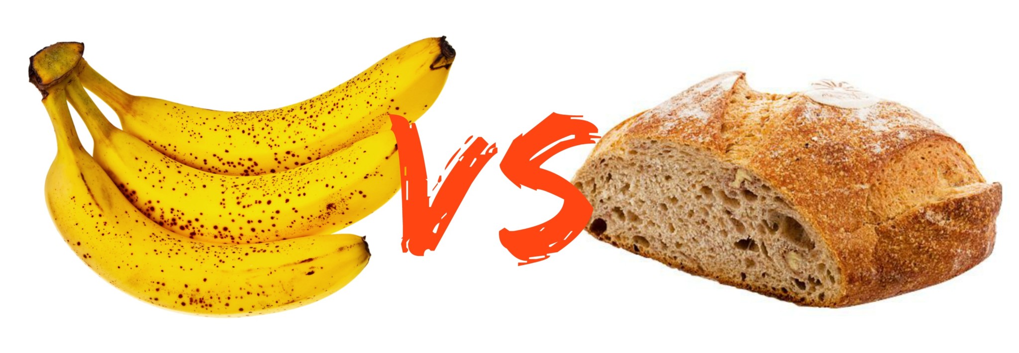 banane vs pain charge glycémique