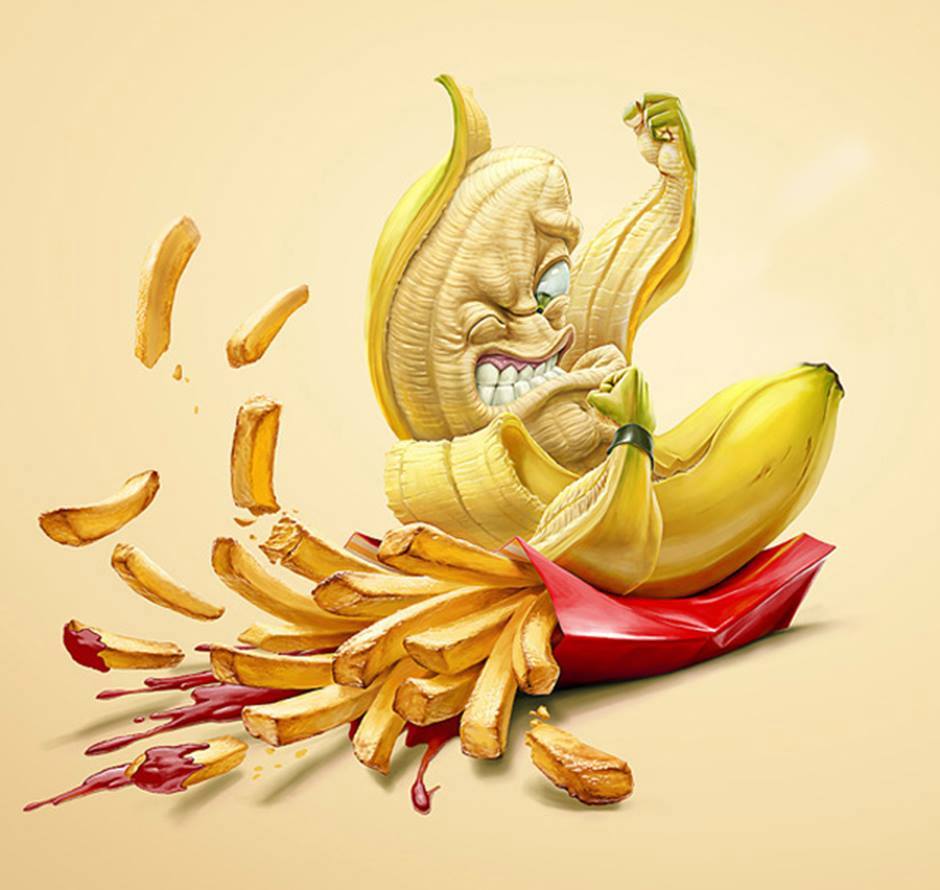 Toutes les calories ne se valent pas banane vs frites